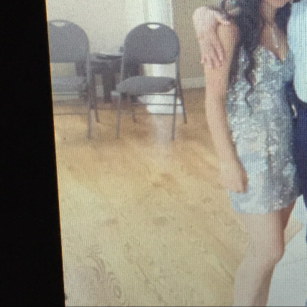 Sean Collection Spaghetti Strap Sequin Minidress - image 3